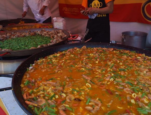 旬を逃した #スペイン料理祭 でのひとコマ。