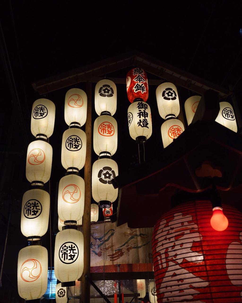 #kyoto #gionmatsuri #yoiyama #京都 #祇園祭 #宵山 #綾傘鉾