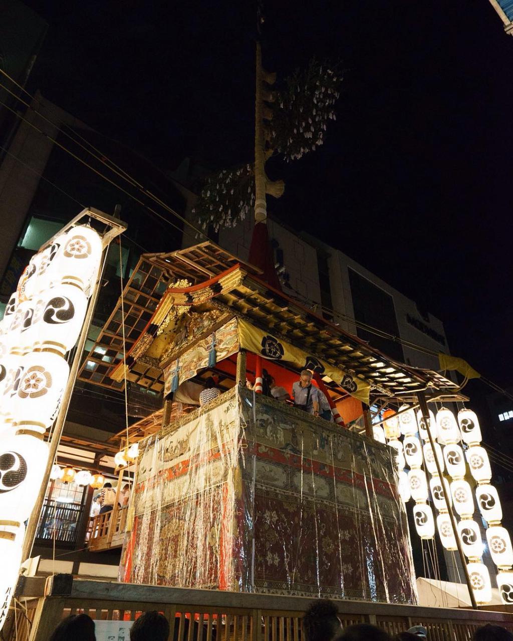 #kyoto #gionmatsuri #yoiyama #京都 #祇園祭 #宵山 #鶏鉾